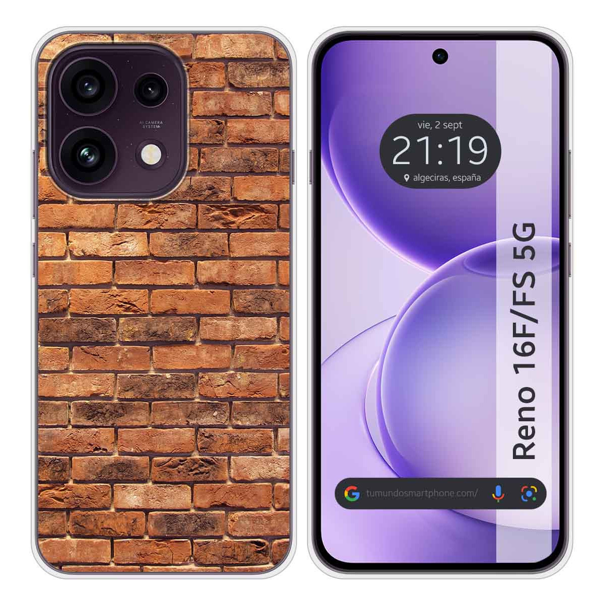 Funda Silicona para Oppo Reno 16 F / 16F 5G...
