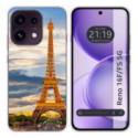 Funda Silicona para Oppo Reno 16 F / 16F 5G diseño Paris Dibujos