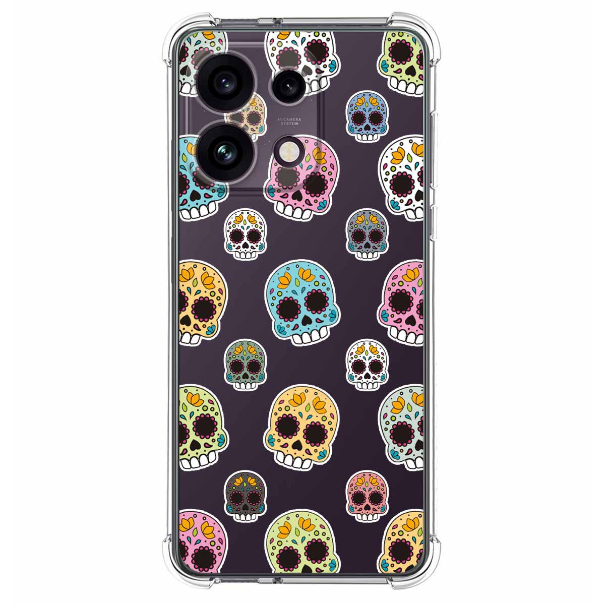 Funda Silicona Antigolpes para Oppo Reno 16 F /...