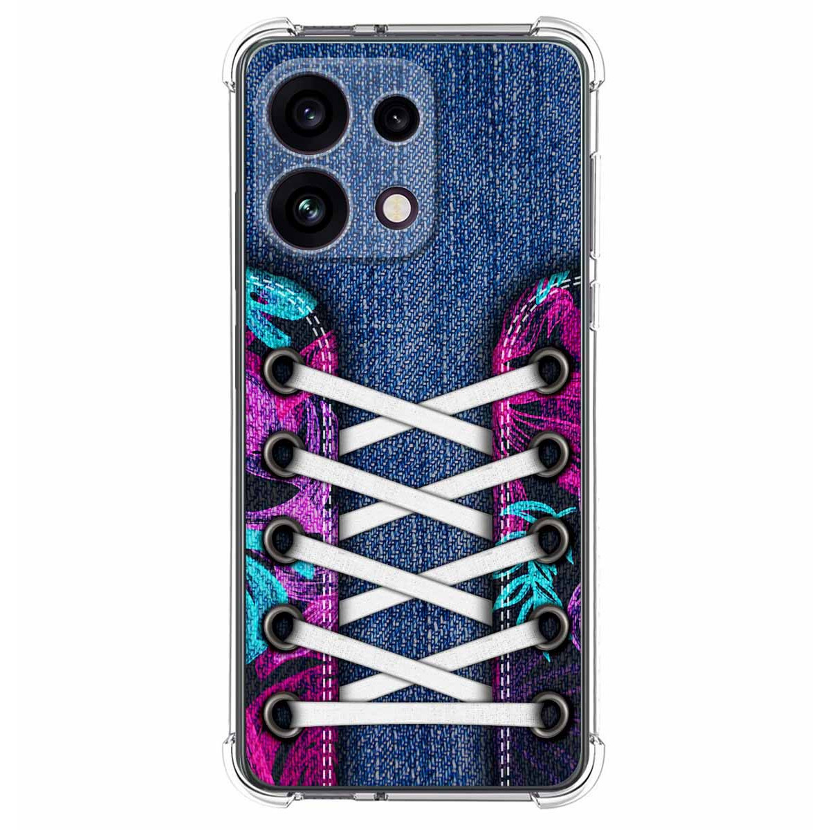 Funda Silicona Antigolpes para Oppo Reno 16 F /...