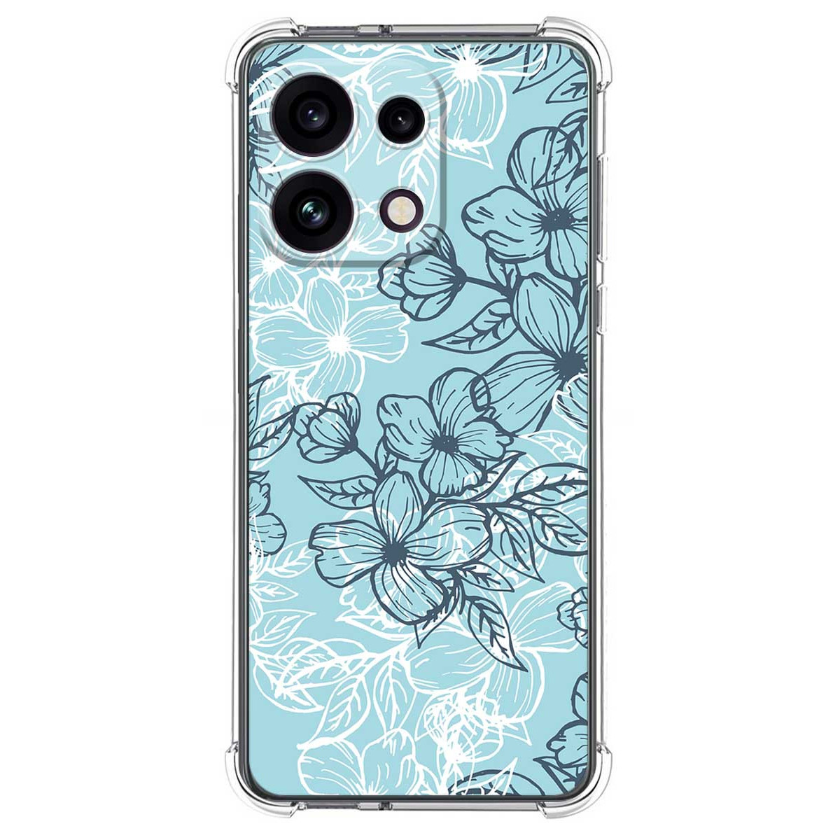Funda Silicona Antigolpes para Oppo Reno 16 F /...