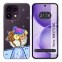 Funda Silicona Transparente para Oppo Reno 16 FS / 16FS 5G diseño Cabra Dibujos