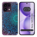 Funda Silicona Transparente para Oppo Reno 16 FS / 16FS 5G diseño Mandala Dibujos