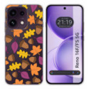 Funda Silicona Transparente para Oppo Reno 16 FS / 16FS 5G diseño Otoño Dibujos