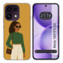 Funda Silicona para Oppo Reno 16 FS / 16FS 5G diseño Mujer 02 Dibujos
