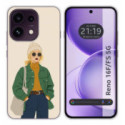 Funda Silicona para Oppo Reno 16 FS / 16FS 5G diseño Mujer 03 Dibujos