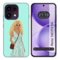 Funda Silicona para Oppo Reno 16 FS / 16FS 5G diseño Mujer 07 Dibujos