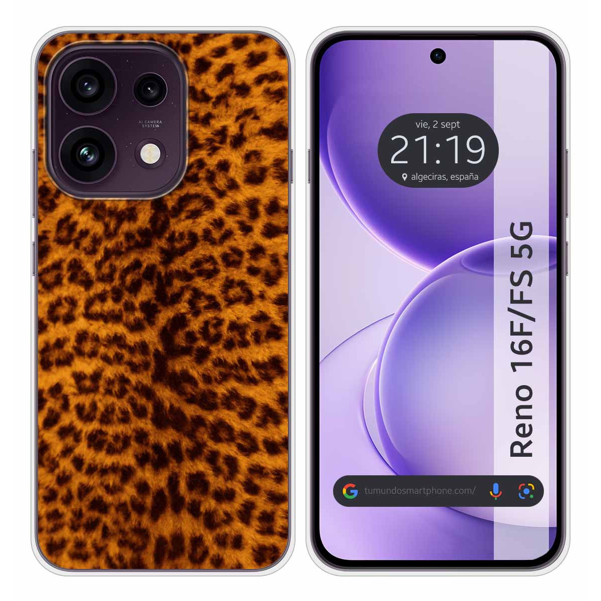 Funda Silicona para Oppo Reno 16 FS / 16FS 5G...