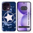 Funda Silicona para Oppo Reno 16 FS / 16FS 5G diseño Camuflaje 03 Dibujos