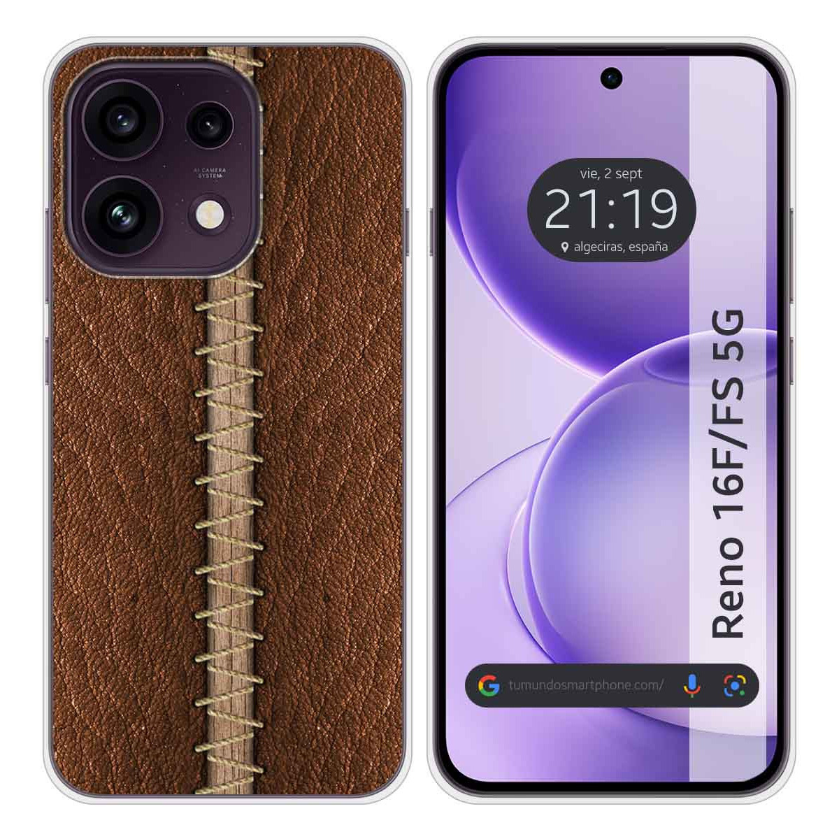 Funda Silicona para Oppo Reno 16 FS / 16FS 5G...