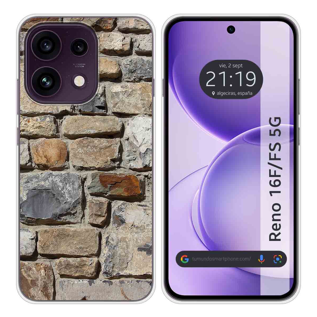 Funda Silicona para Oppo Reno 16 FS / 16FS 5G...