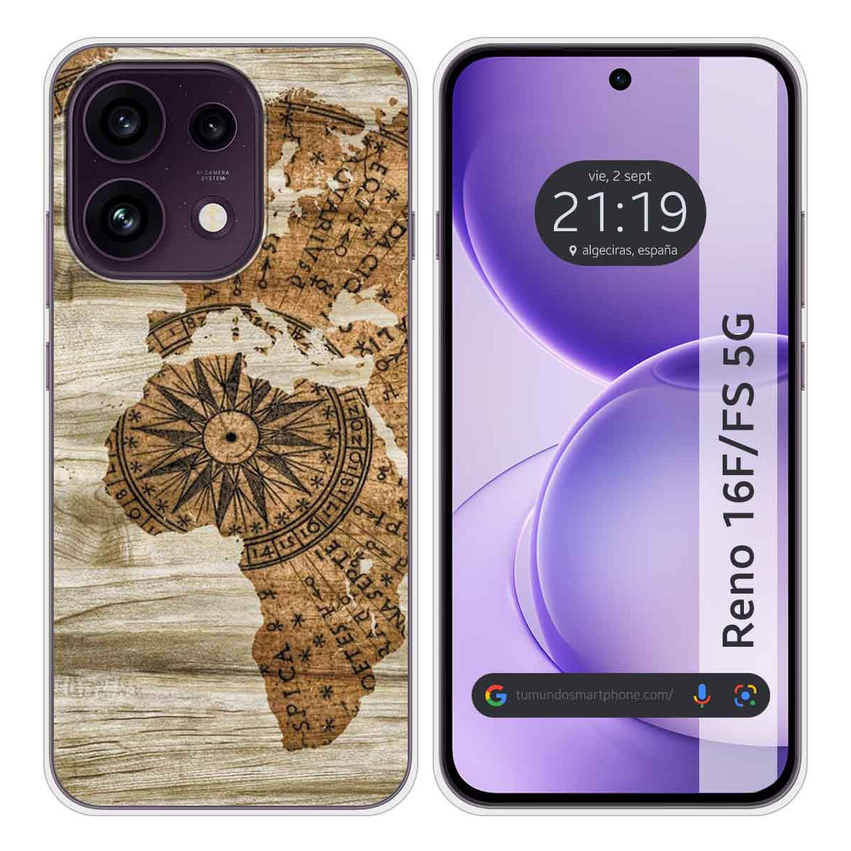 Funda Silicona para Oppo Reno 16 FS / 16FS 5G...