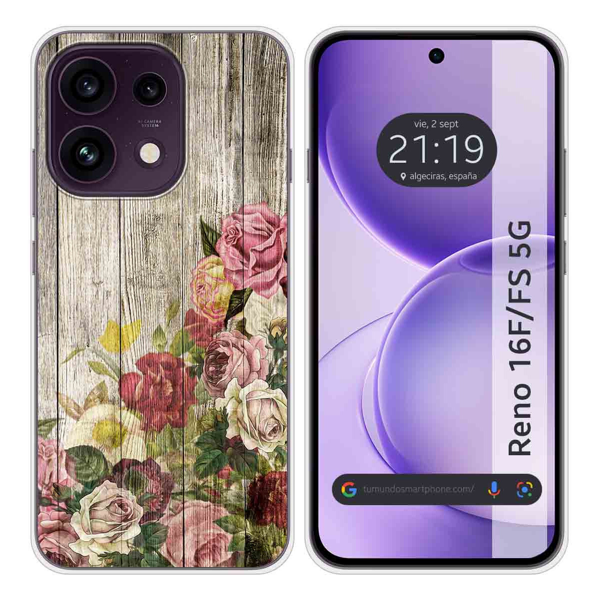 Funda Silicona para Oppo Reno 16 FS / 16FS 5G...