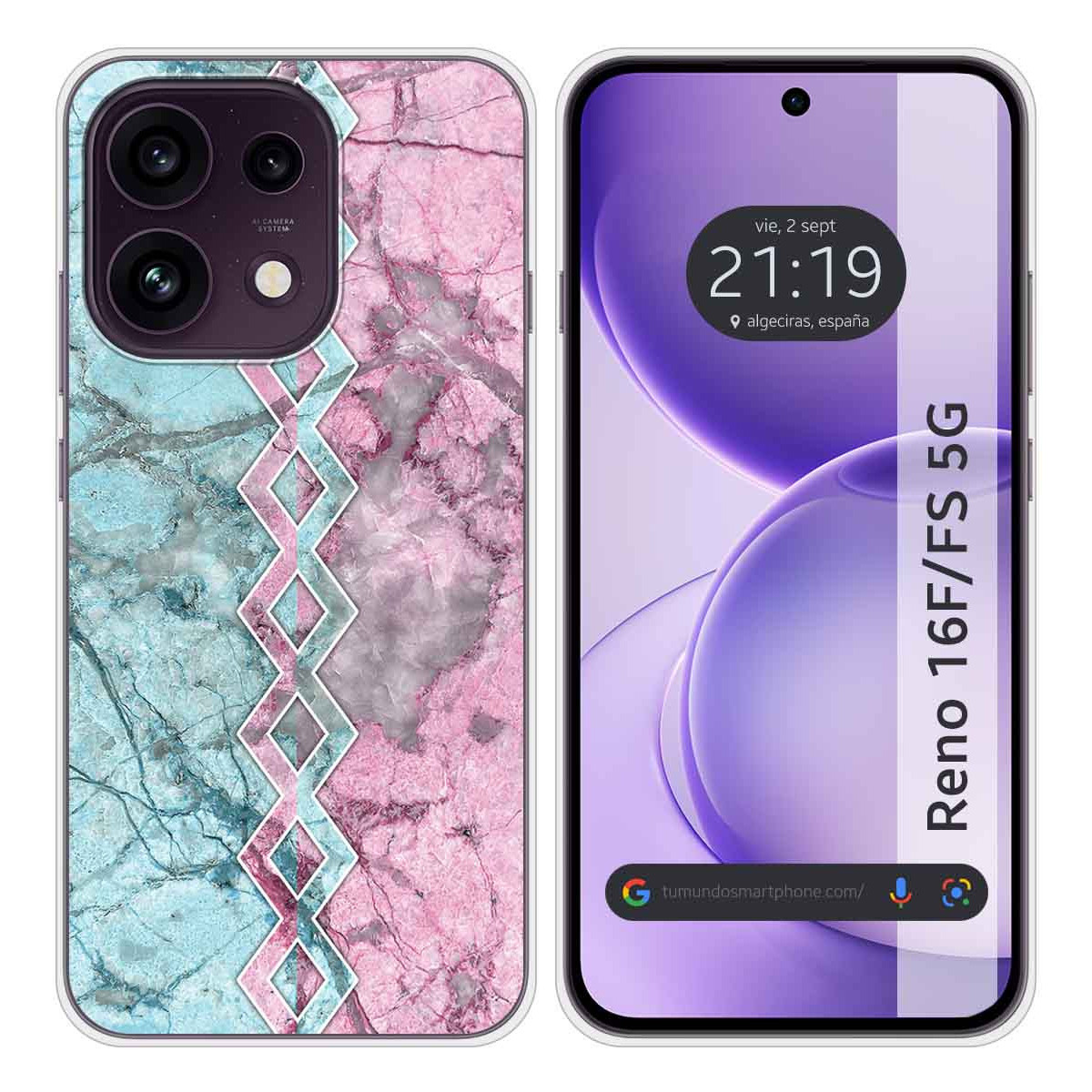 Funda Silicona para Oppo Reno 16 FS / 16FS 5G...
