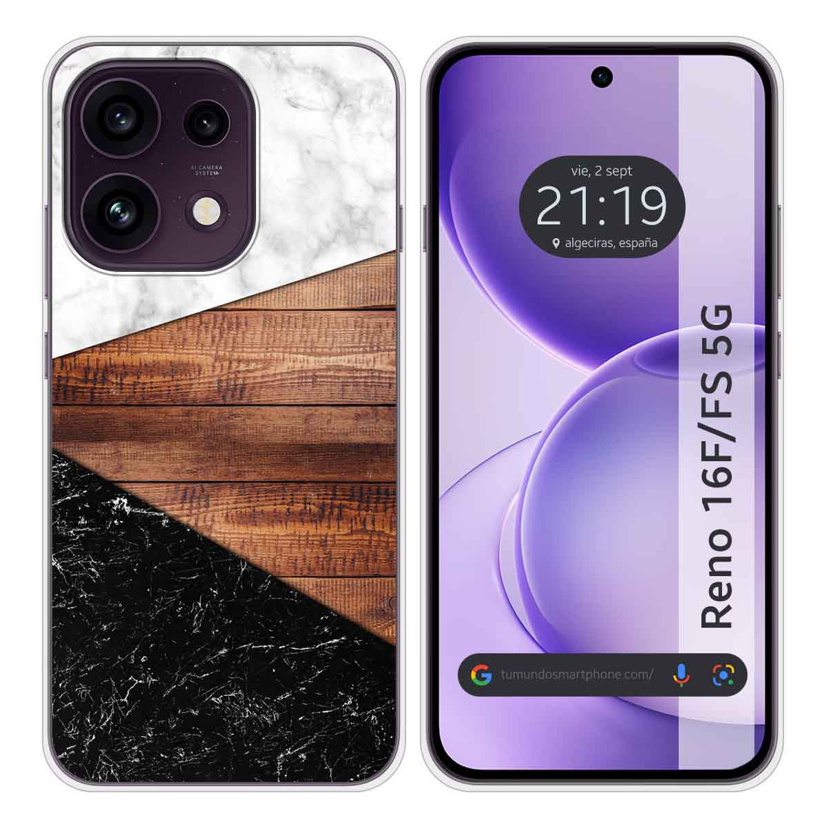 Funda Silicona para Oppo Reno 16 FS / 16FS 5G...