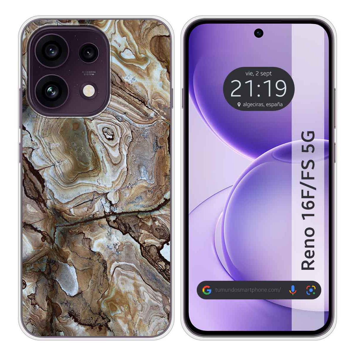 Funda Silicona para Oppo Reno 16 FS / 16FS 5G...