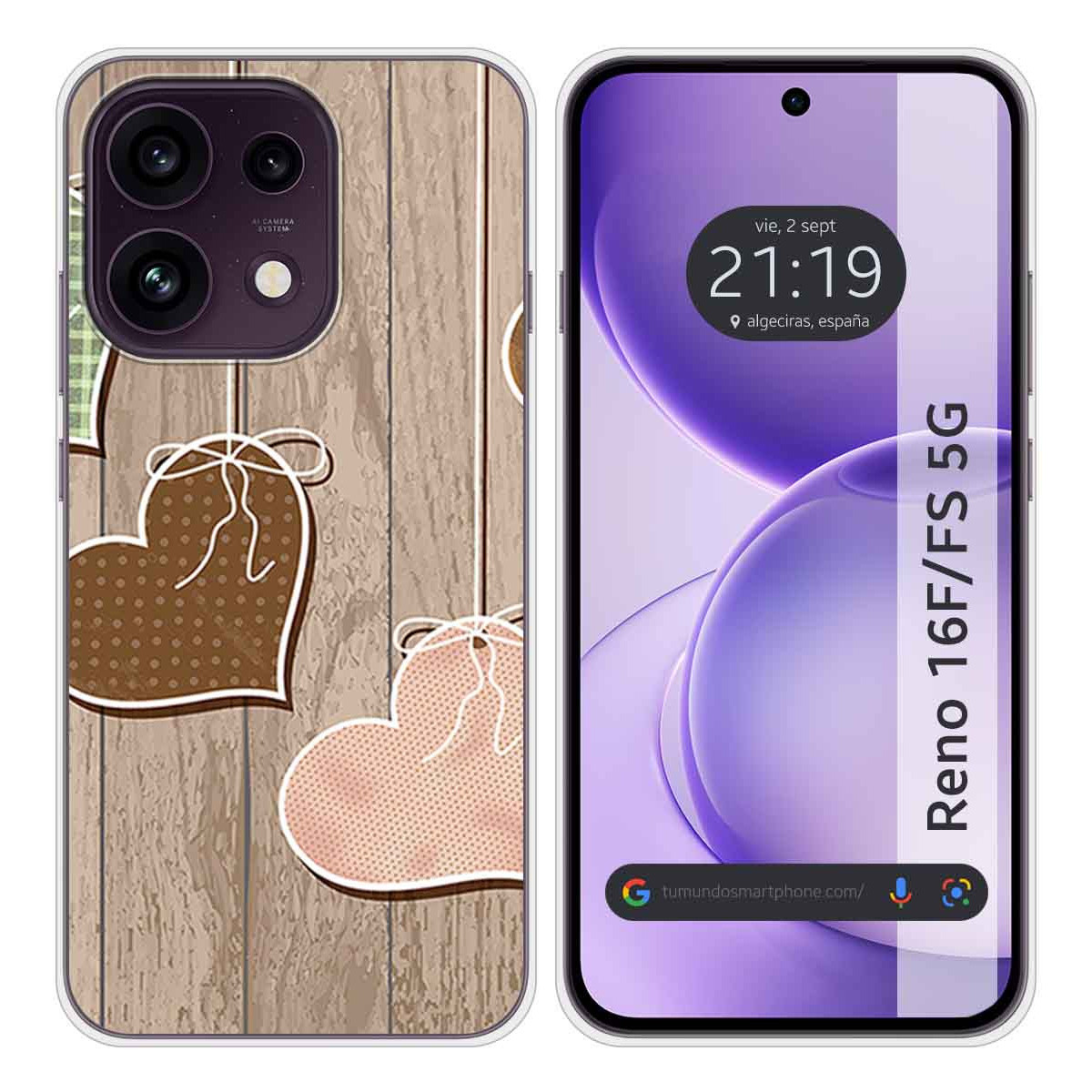 Funda Silicona para Oppo Reno 16 FS / 16FS 5G...
