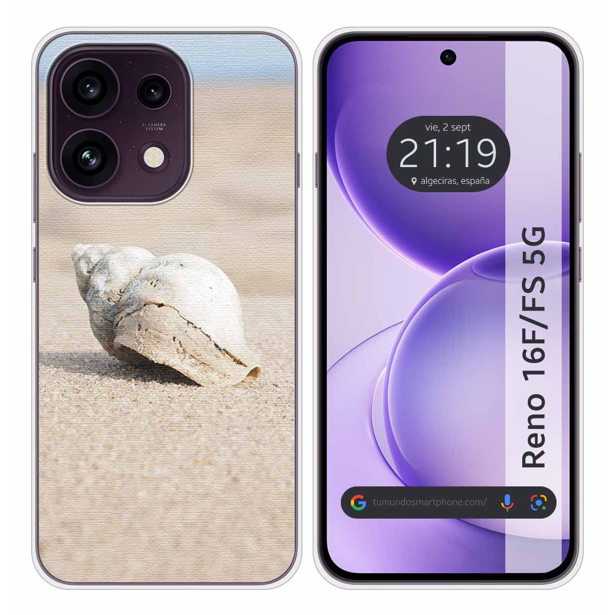 Funda Silicona para Oppo Reno 16 FS / 16FS 5G...
