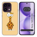 Funda Silicona para Oppo Reno 16 FS / 16FS 5G diseño Jirafa Dibujos