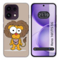 Funda Silicona para Oppo Reno 16 FS / 16FS 5G diseño Leon Dibujos