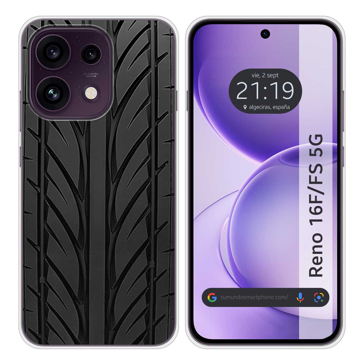 Funda Silicona para Oppo Reno 16 FS / 16FS 5G...