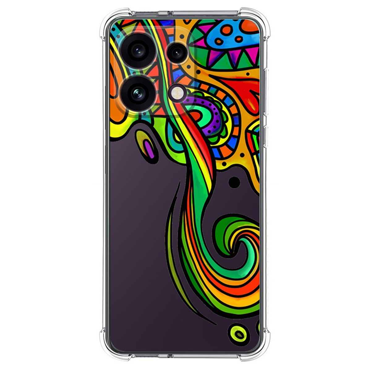 Funda Silicona Antigolpes para Oppo Reno 16 FS...