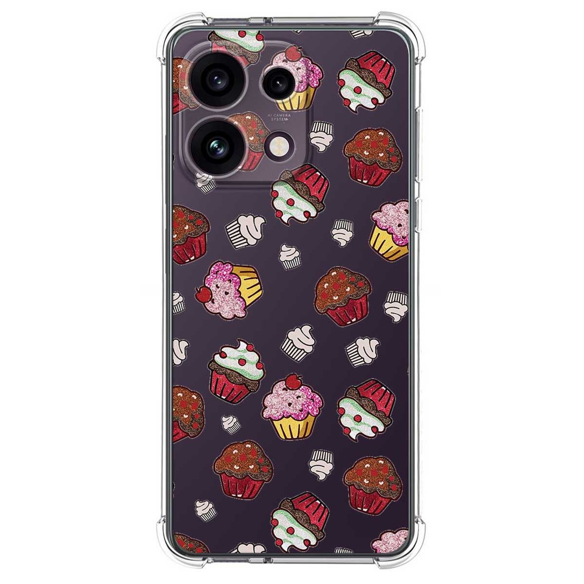 Funda Silicona Antigolpes para Oppo Reno 16 FS...
