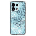 Funda Silicona Antigolpes para Oppo Reno 16 FS / 16FS 5G diseño Flores 03 Dibujos