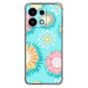 Funda Silicona Antigolpes para Oppo Reno 16 FS / 16FS 5G diseño Flores 05 Dibujos