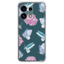 Funda Silicona Antigolpes para Oppo Reno 16 FS / 16FS 5G diseño Flores 10 Dibujos