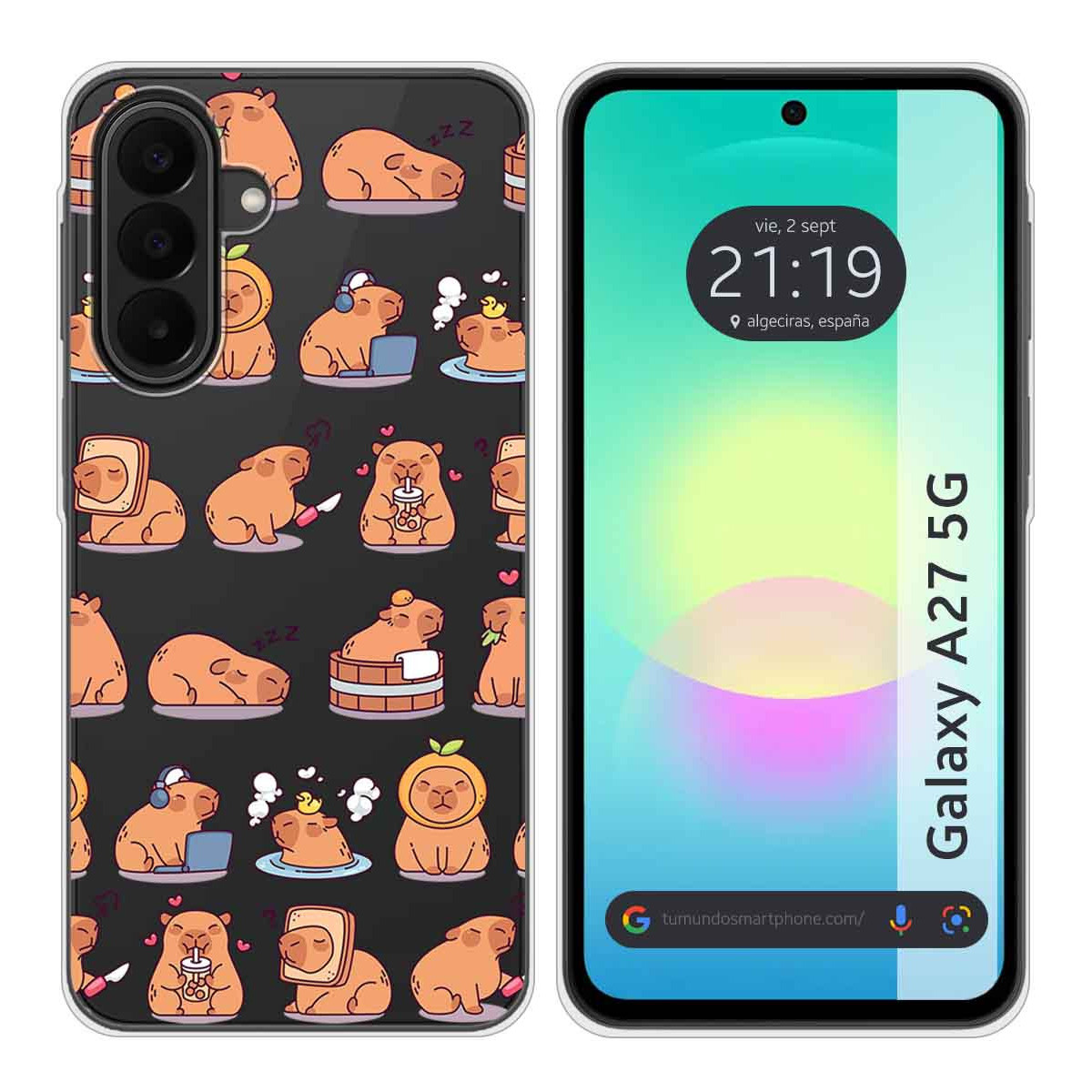 Funda Silicona Transparente para Samsung Galaxy...