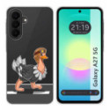 Funda Silicona Transparente para Samsung Galaxy A27 5G diseño Avestruz Dibujos