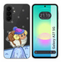 Funda Silicona Transparente para Samsung Galaxy A27 5G diseño Cabra Dibujos