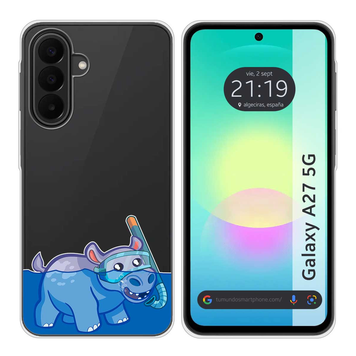 Funda Silicona Transparente para Samsung Galaxy...