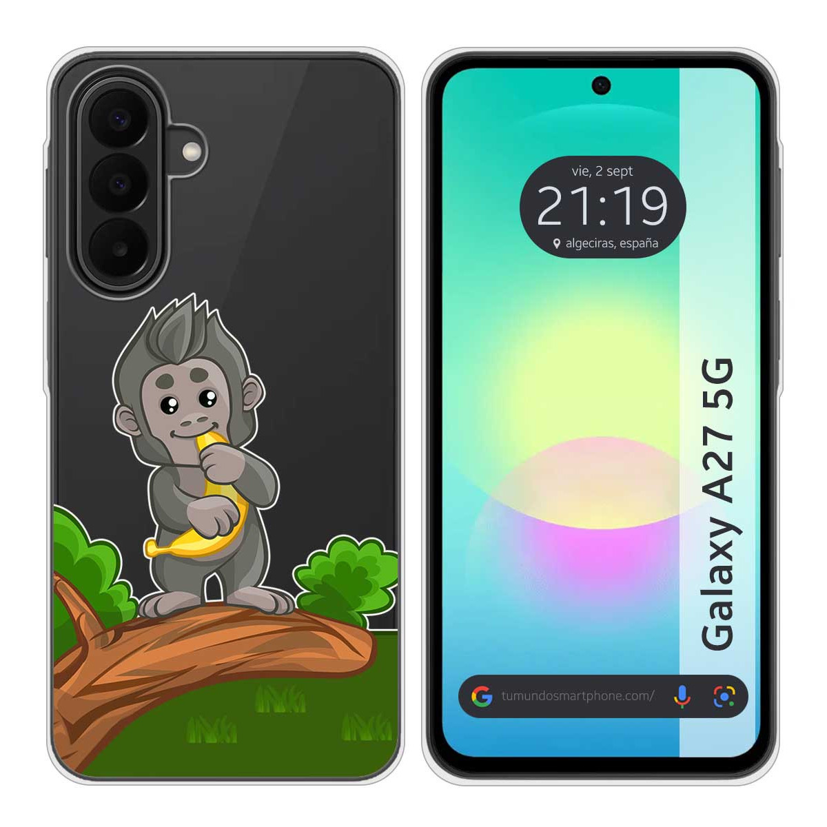 Funda Silicona Transparente para Samsung Galaxy...