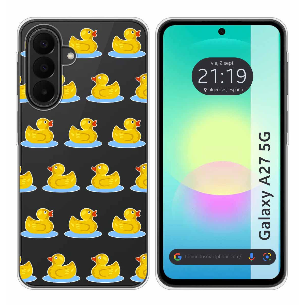 Funda Silicona Transparente para Samsung Galaxy...