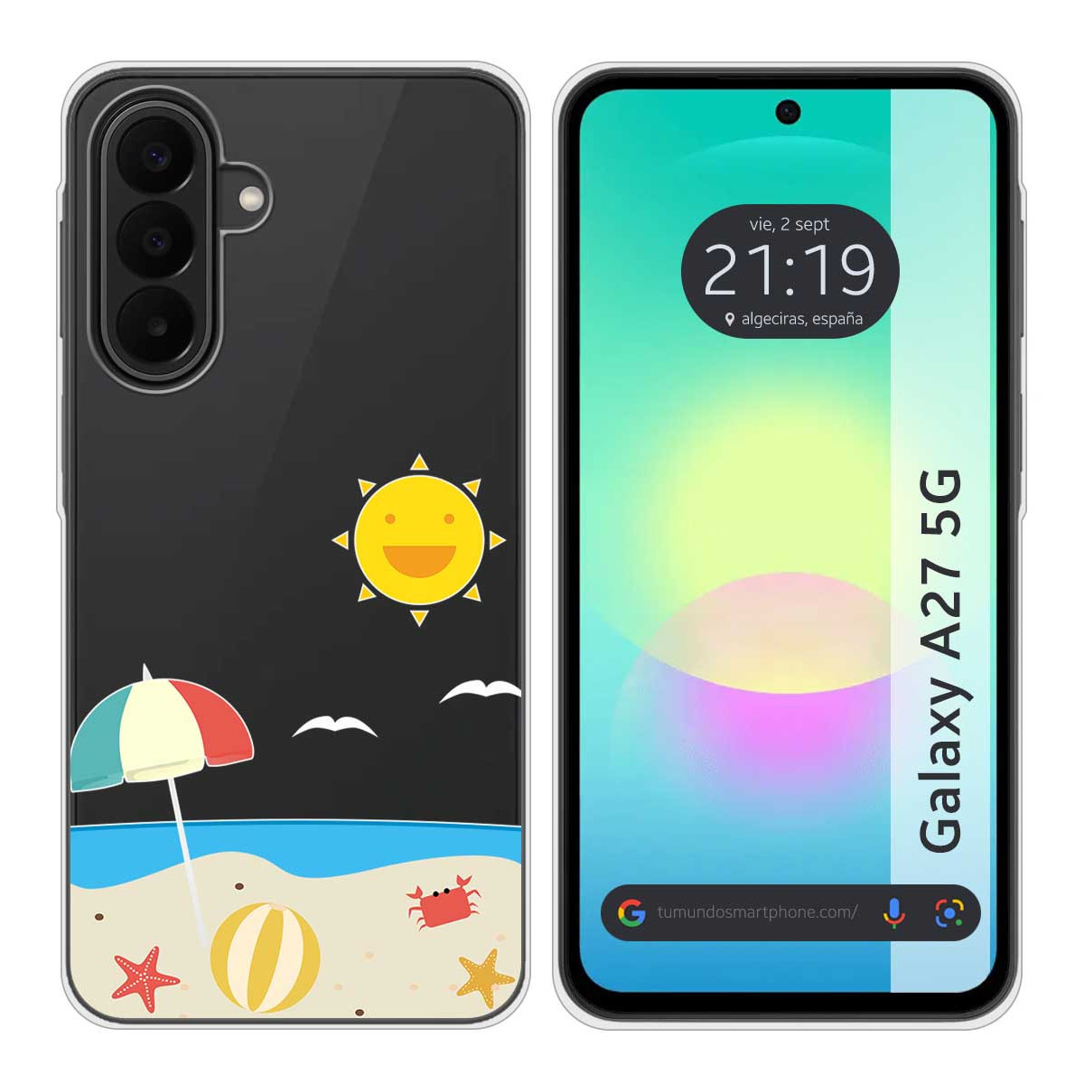 Funda Silicona Transparente para Samsung Galaxy...