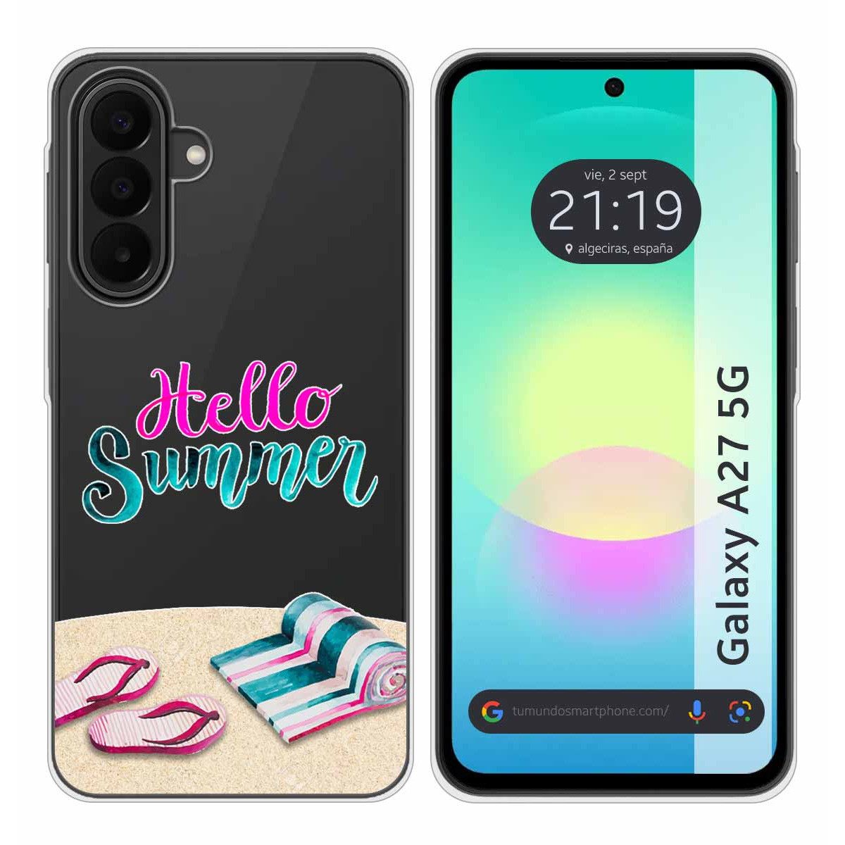 Funda Silicona Transparente para Samsung Galaxy...