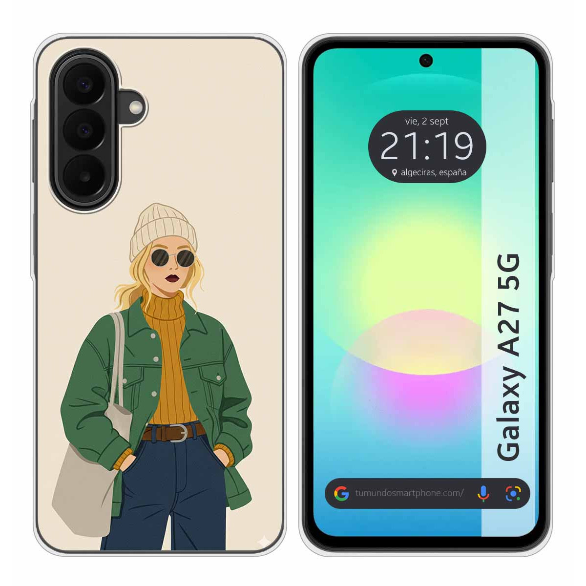 Funda Silicona para Samsung Galaxy A27 5G...