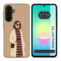 Funda Silicona para Samsung Galaxy A27 5G diseño Mujer 09 Dibujos