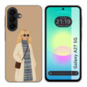 Funda Silicona para Samsung Galaxy A27 5G diseño Mujer 10 Dibujos