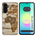 Funda Silicona para Samsung Galaxy A27 5G diseño Madera 07 Dibujos