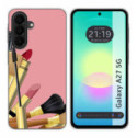 Funda Silicona para Samsung Galaxy A27 5G diseño Brochas Dibujos