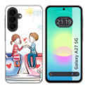 Funda Silicona para Samsung Galaxy A27 5G diseño Café Dibujos