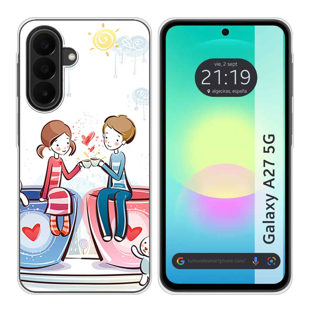 Funda Silicona para Samsung Galaxy A27 5G...