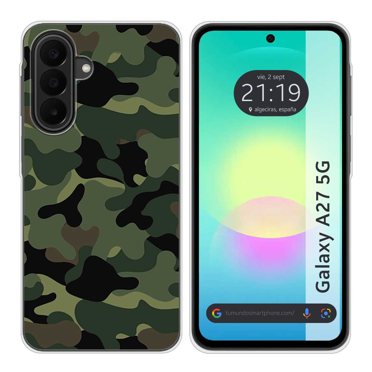 Funda Silicona para Samsung Galaxy A27 5G...