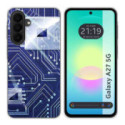Funda Silicona para Samsung Galaxy A27 5G diseño Circuito Dibujos