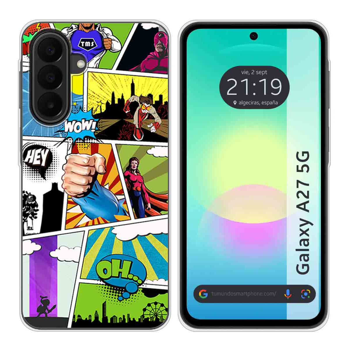 Funda Silicona para Samsung Galaxy A27 5G...