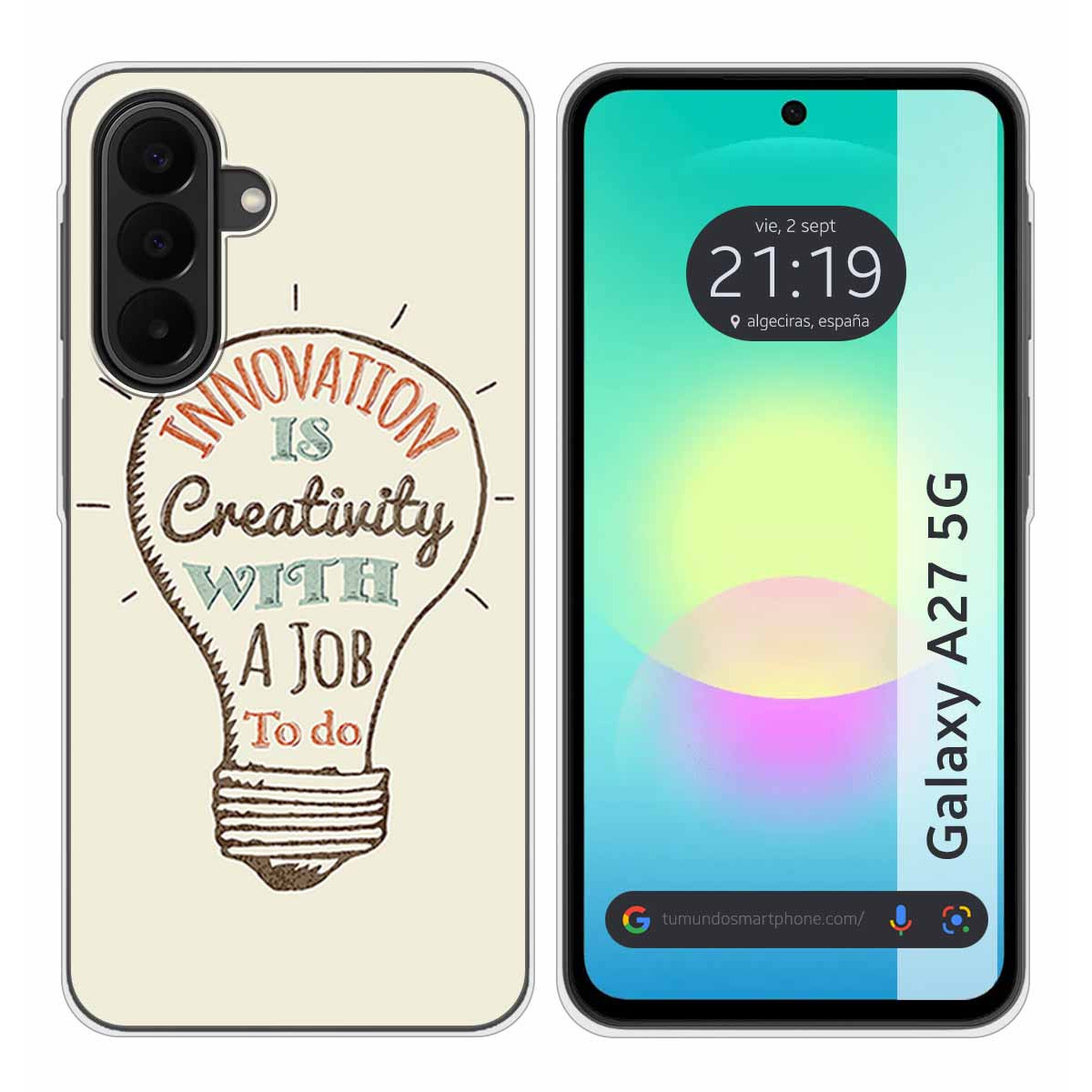 Funda Silicona para Samsung Galaxy A27 5G...