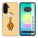Funda Silicona para Samsung Galaxy A27 5G diseño Jirafa Dibujos